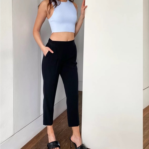 Black Babaton Cohen Pants. Size 4 - Picture 2 of 6